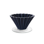 Origami Dripper M with Plastic Holder - BeanBurds Brewing Gadgets Navy Blue Coffee Dripper