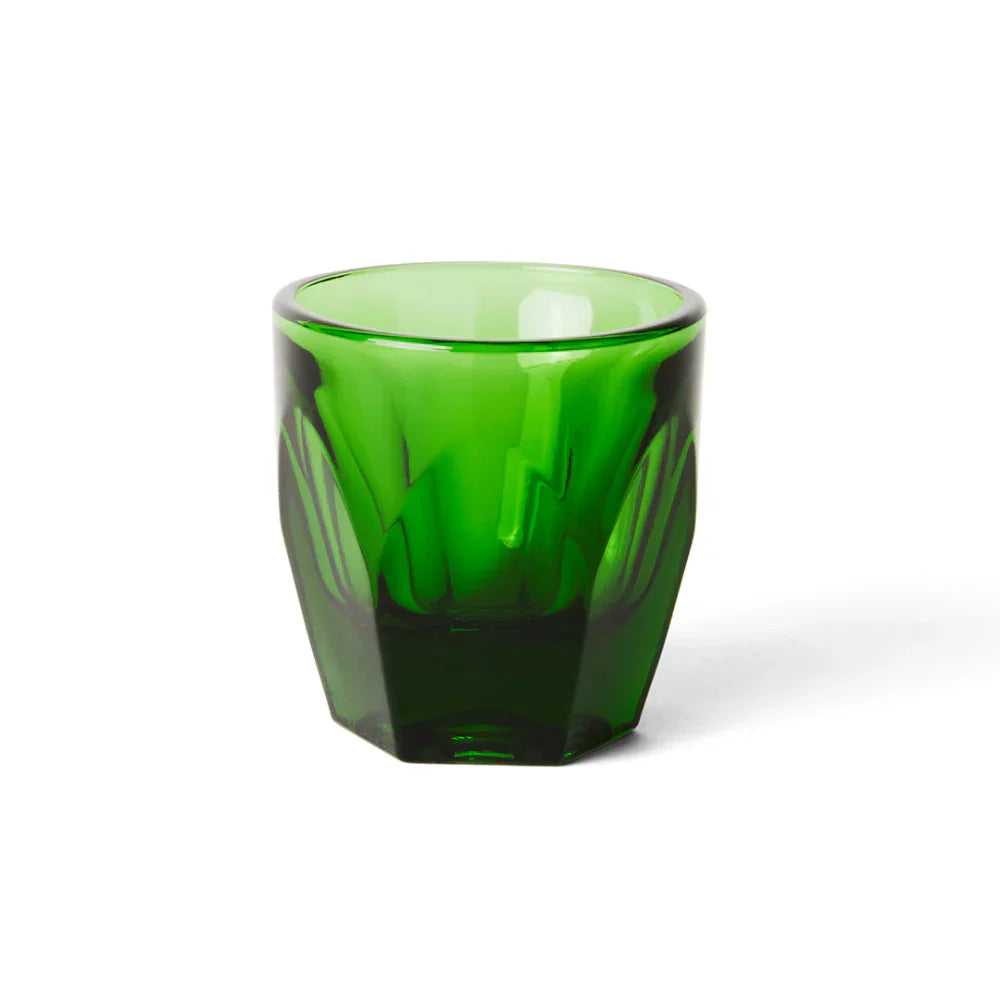 NotNeutral Vero Cortado Glass - BeanBurds Brewing Gadgets Emerald Green Server