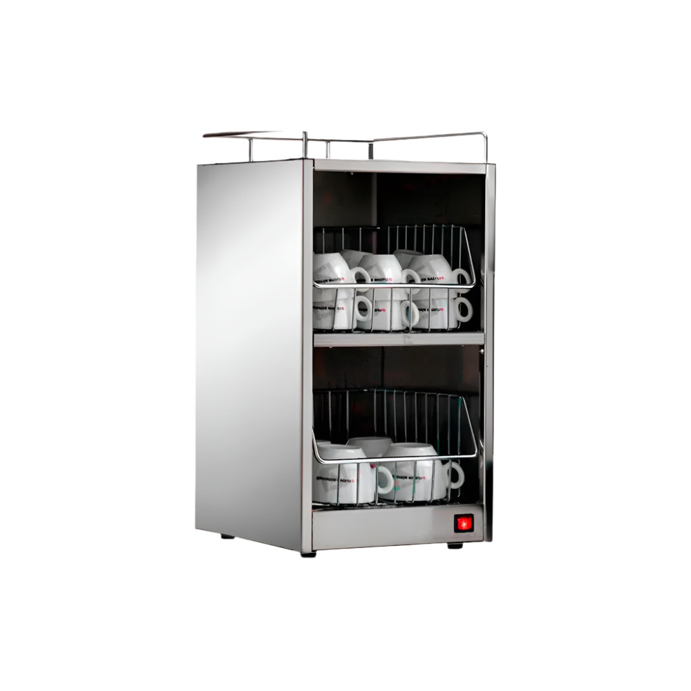 Nuova Simonelli Cup Warmer Pronto - BeanBurds Brewing Gadgets Silver Accessories