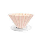 Origami Dripper M with Plastic Holder - BeanBurds Brewing Gadgets Matte Pink Coffee Dripper