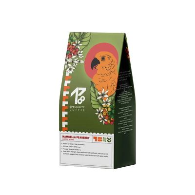 Peaberry Hambella - BeanBurds 1718coffee 250g (10-12 cups) / Whole Beans Coffee Beans