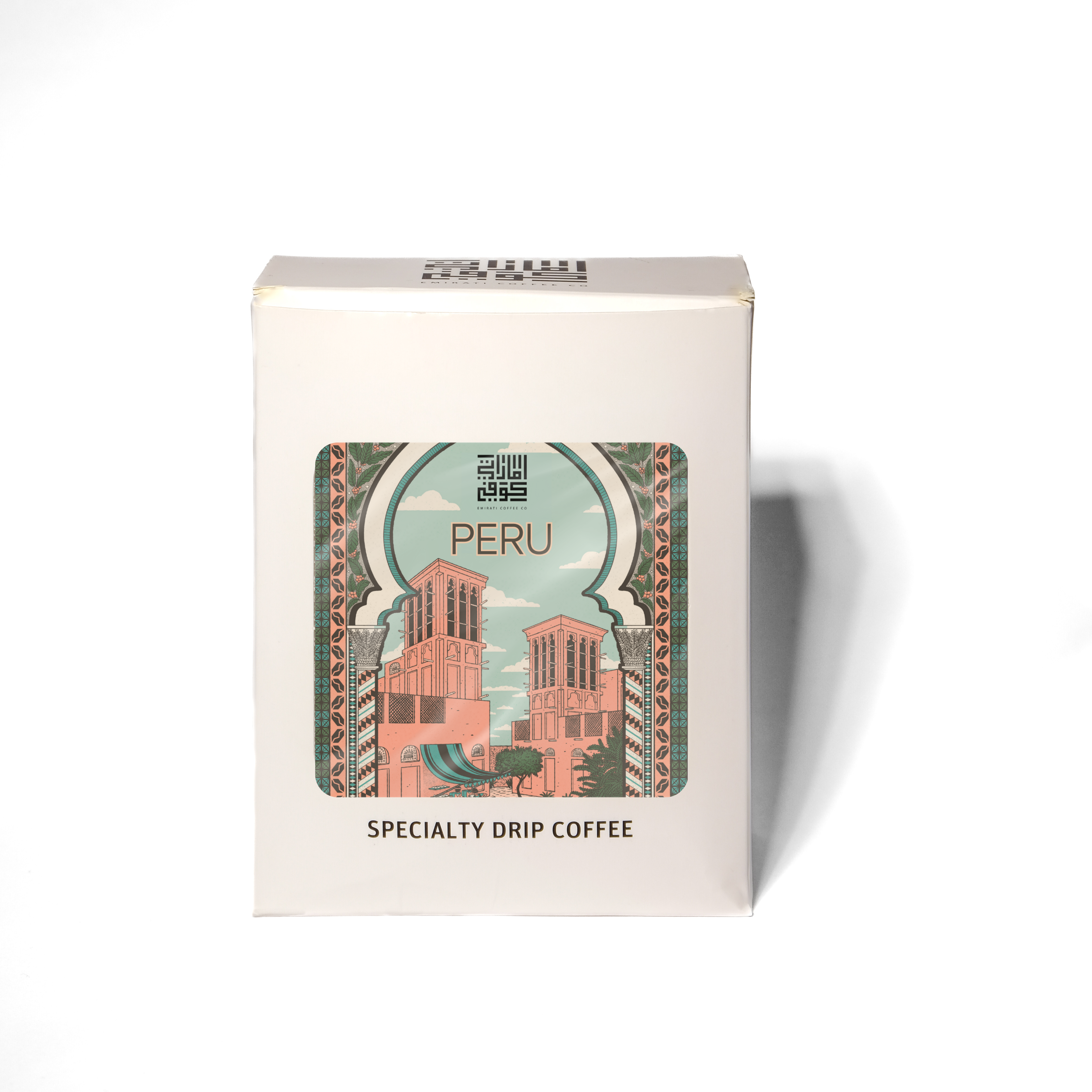 Peru El Morelillo Geisha drip bags by Emirati Coffee Co