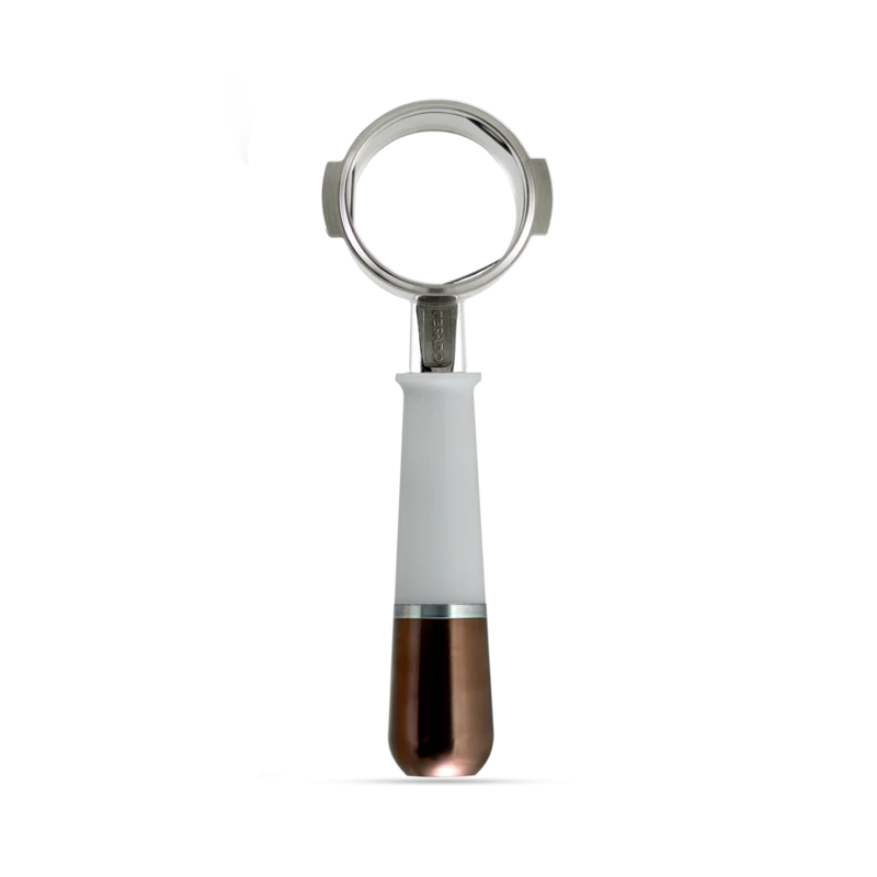 Pesado Naked Portafilter - White & Bronze