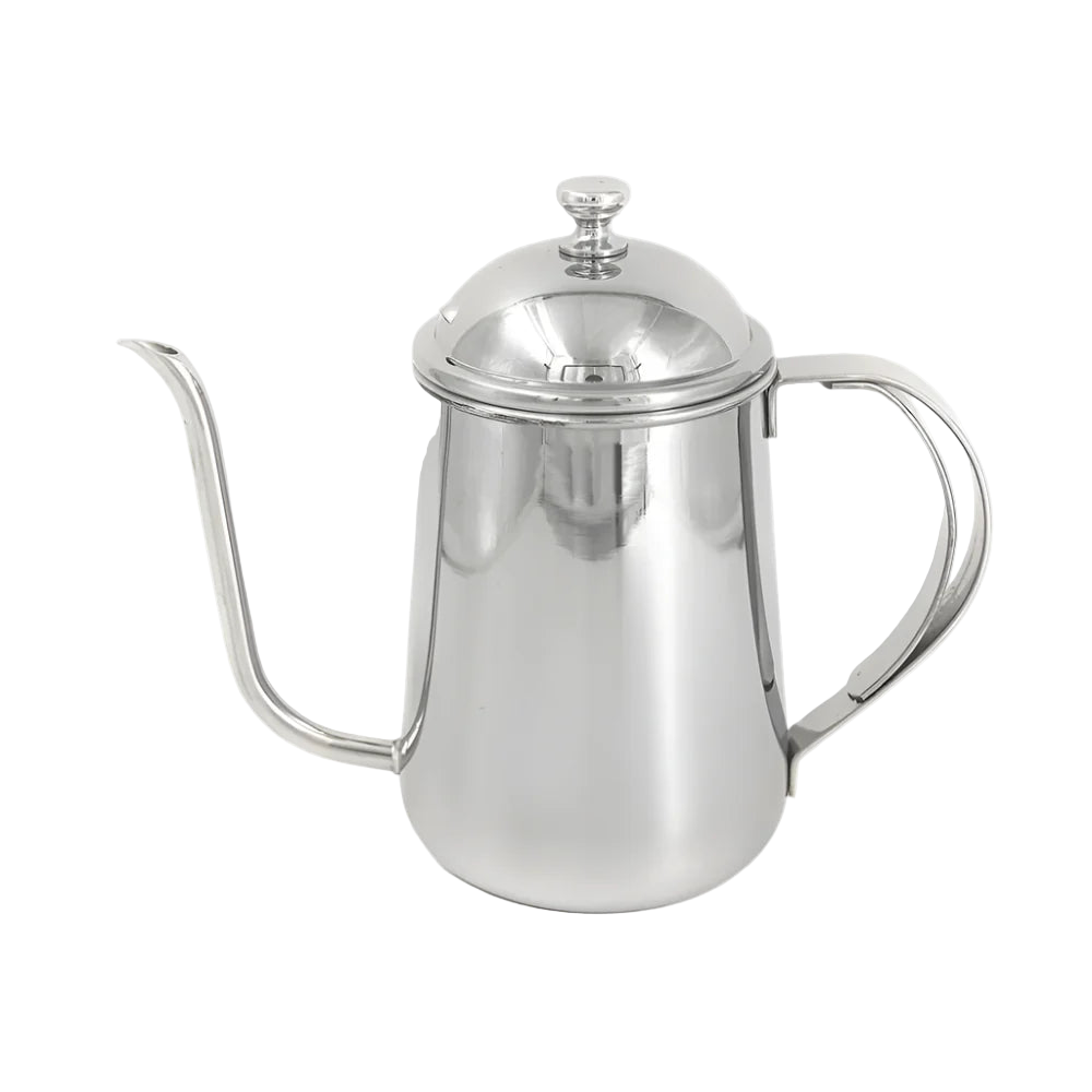 Precise Stainless Steel Coffee Kettle With Lid, 700ml - BeanBurds Brewing Gadgets Standard Coffee Kettle