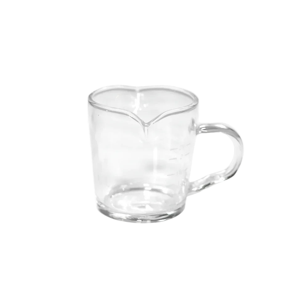 Precise - 2.4oz Shot Glass with Double Spouts and Handle