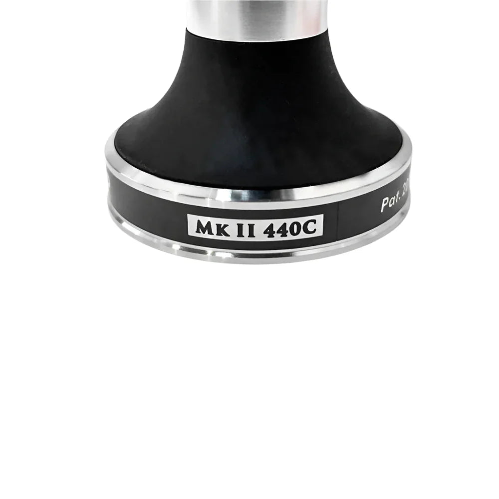 Pullman Black Barista Handle with Big Step Base Tamper, MK II 440C