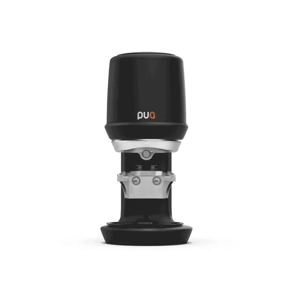 PuqPress - PRO Precision Automatic Tamper - Matt White, 58.3mm, UK Plug