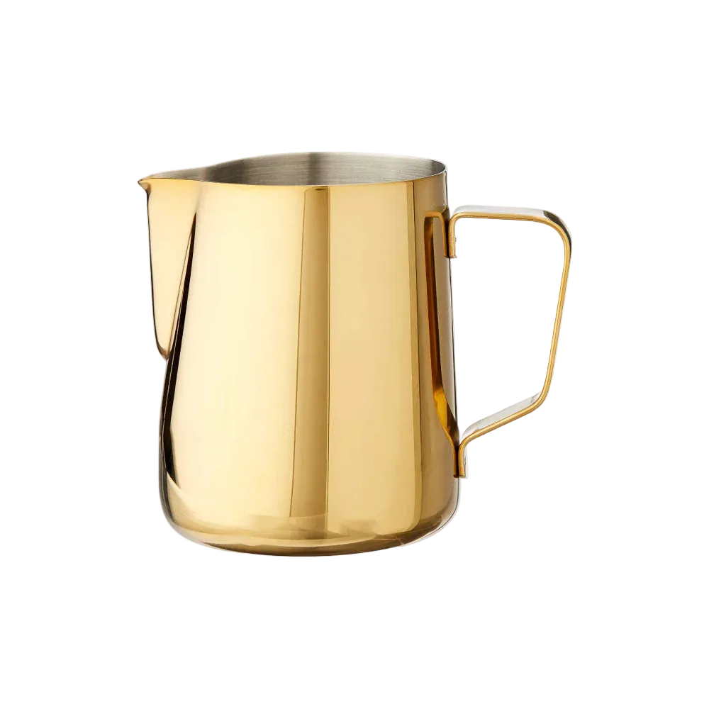 Rhino Coffee Gear Milk Pitcher 20oz Gold