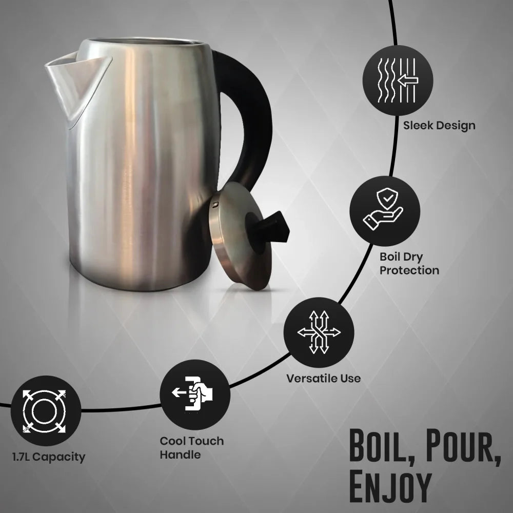 Rattleware Stainless Steel 1.7L 220V Cupping Kettle