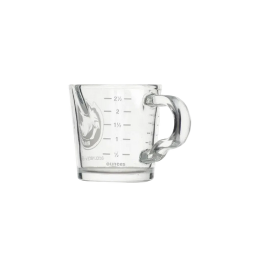 Rhino Coffee Gear 2.4oz Shot Glass with Handle - BeanBurds Brewing Gadgets Standard Server