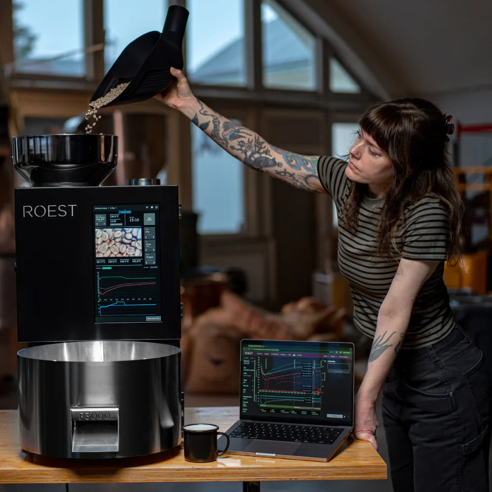 Roest P3000 – 3 kg Automated Production Roaster - BeanBurds Brewing Gadgets Default Title Coffee roaster