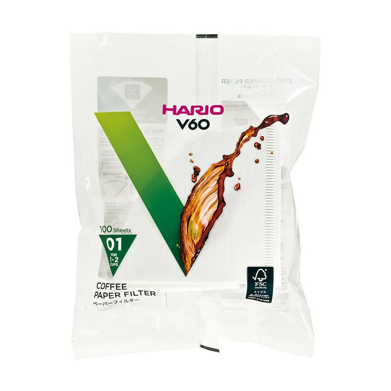 Hario V60-01 Paper Filters - BeanBurds CoffeeDesk 100pcs Coffee Machines and Equipment
