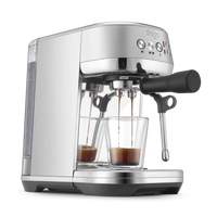 Sage The Bambino Plus - BeanBurds BRG Group Brushed Stainless Steel Espresso Machine
