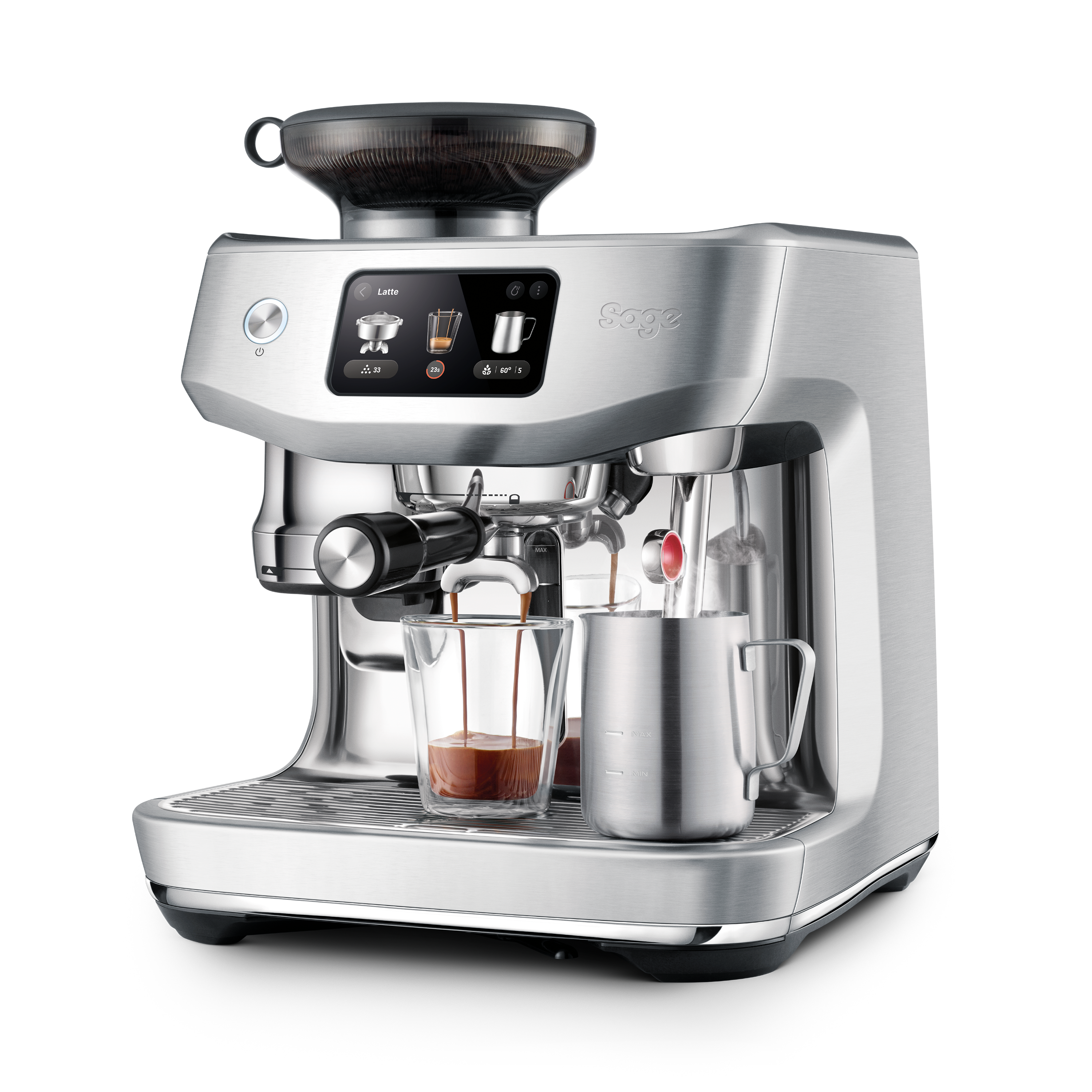 The Oracle Jet - BeanBurds Breville Brushed Stainless Steel Coffee Machine