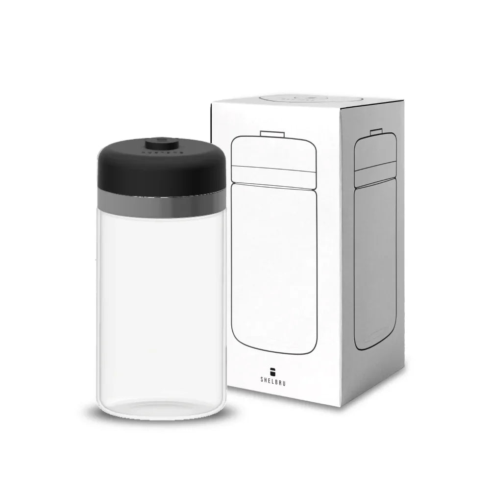SHELBRU Canister Glass 800ml