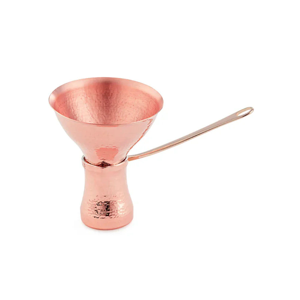 SOY Copper Cezve Turkish Coffee Pot Tin Lining – Right Handed - BeanBurds Brewing Gadgets C1 Coffee Maker