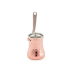 SOY Copper Cezve Turkish Coffee Pot Tin Lining – Right Handed - BeanBurds Brewing Gadgets C1 Coffee Maker