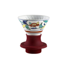 Hario Plum Motif Imari-Yaki Immersion switch dripper 02