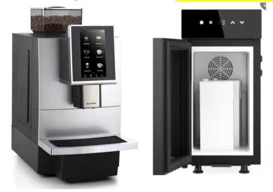 DALLMAYR F12 Touch Coffee Machine with fridge - BeanBurds Spresso Default Title Espresso Machine