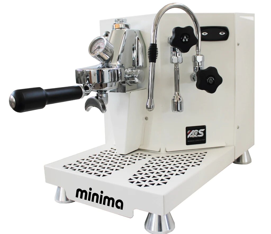 ACS Minima - BeanBurds Spresso White Espresso Machine