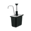 Server Products 1/9-Size Jar Pump – Stainless Steel - BeanBurds Brewing Gadgets Black Accessories
