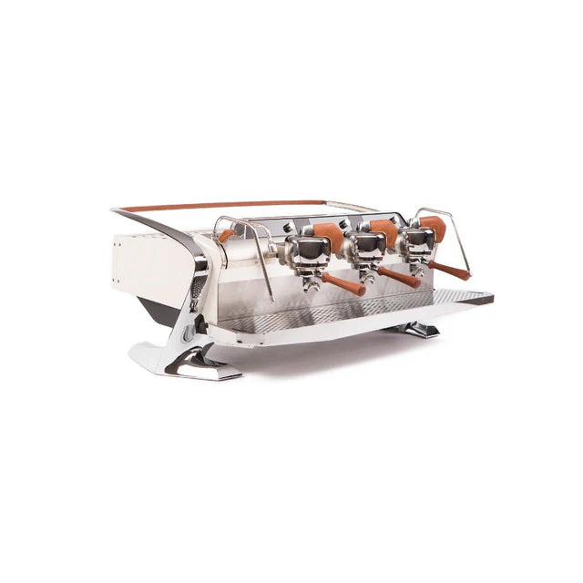 Slayer Steam LP 3 Group - BeanBurds CMI Equipment Glossy White Espresso Machine