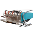 Slayer Steam LP 3 Group - BeanBurds CMI Equipment Turquoise Blue Espresso Machine