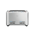 The Smart Toast™ 4-Slice Toaster - BeanBurds SA-Breville Brushed Aluminium Toaster