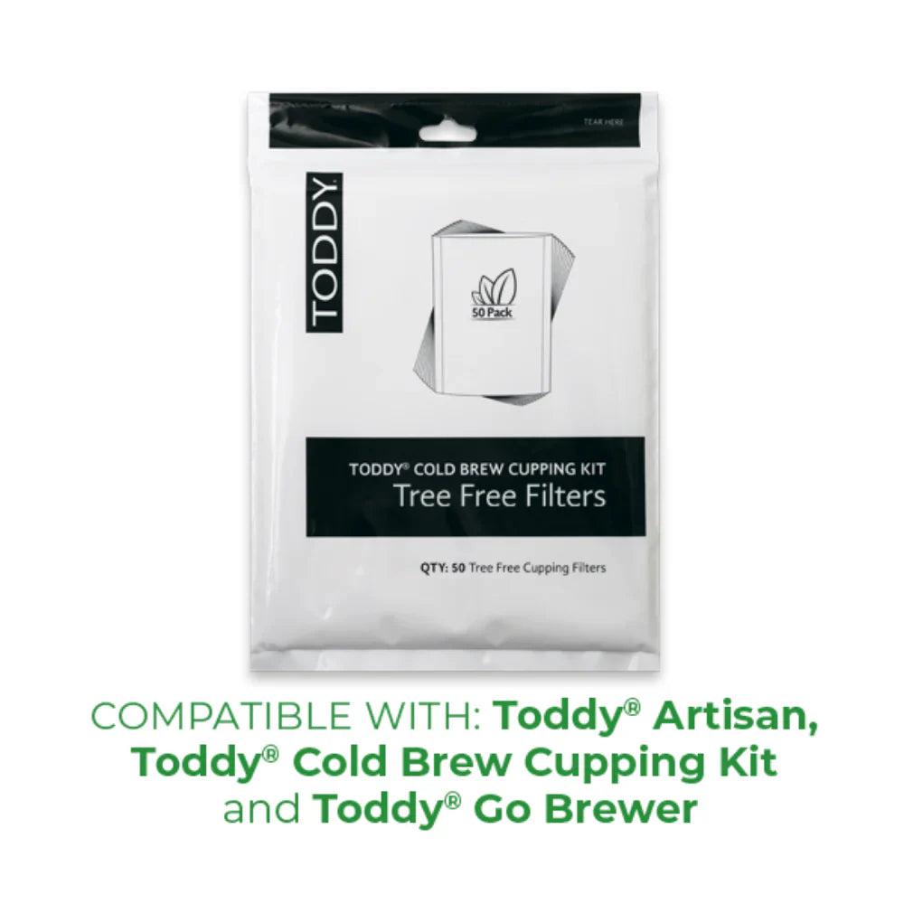 Toddy Cold Brew Cupping Kit Tree Free Filter - Pack of 50 - BeanBurds Brewing Gadgets Default Title Cold Brew