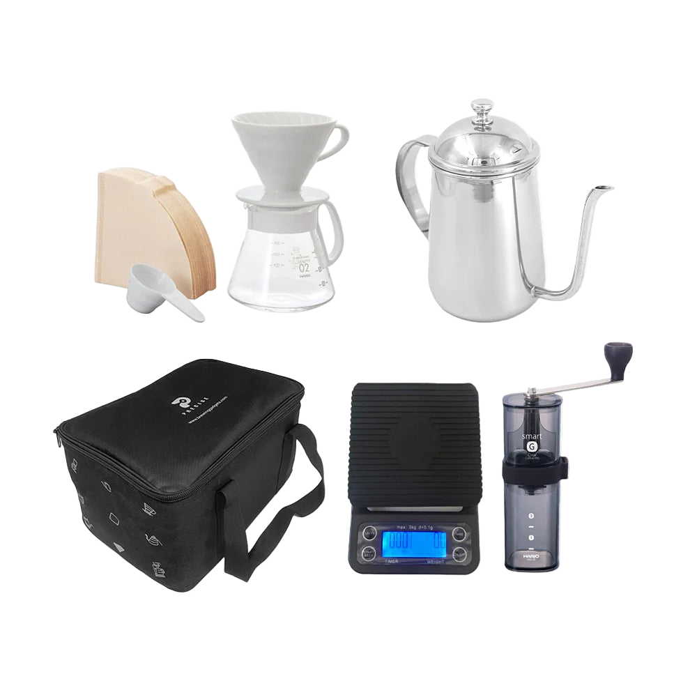 Travel Bundle 002 - BeanBurds Brewing Gadgets Standard Brewing Equipment