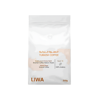 Turkish Coffee - BeanBurds Liwa Roastery 250g (10-12 cups) / Whole Bean / Plain Coffee Beans