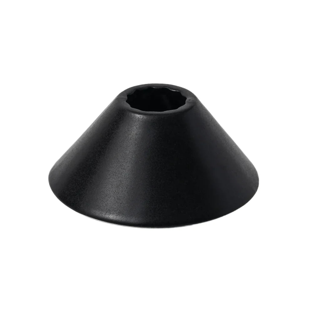 UFO Ceramic Black Dripper