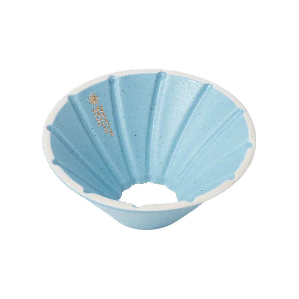 UFO Ceramic Blue Dripper