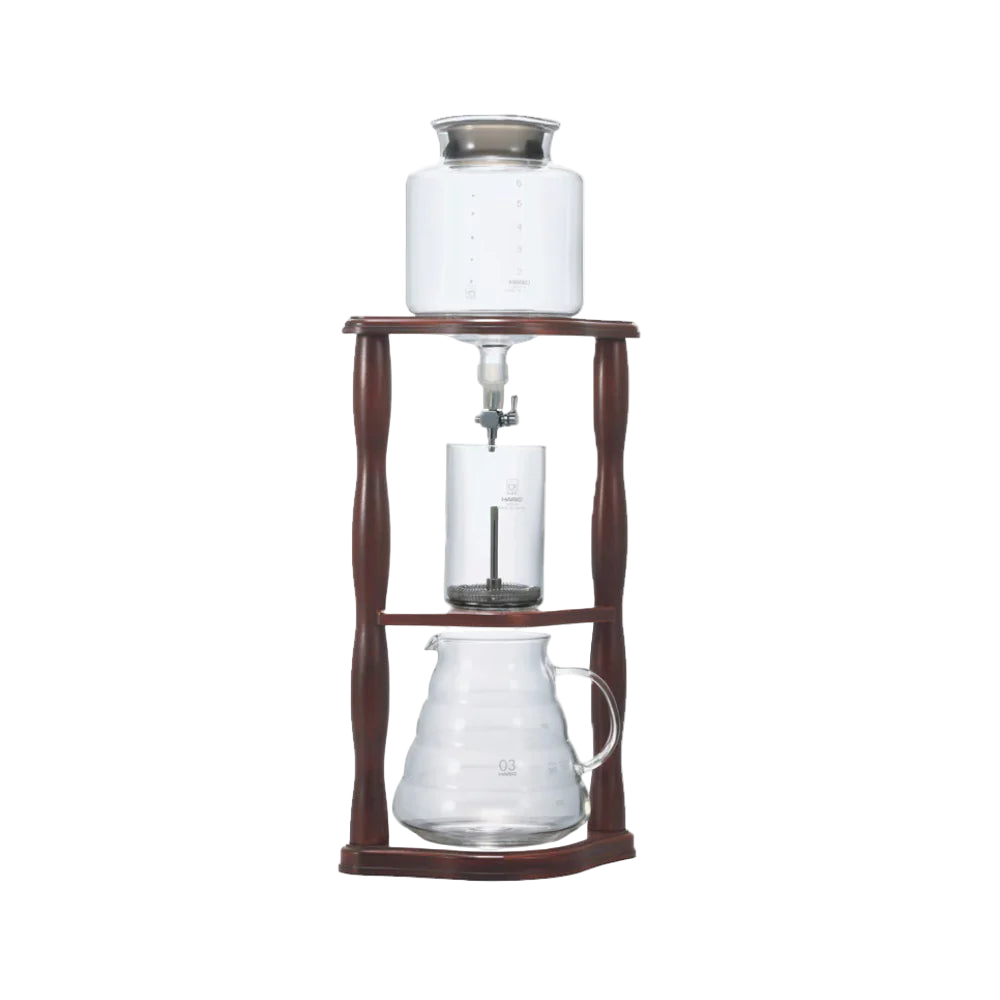 Hario Water Dripper Wood 780ml - BeanBurds Brewing Gadgets 2-6Cups Brewing Equipment