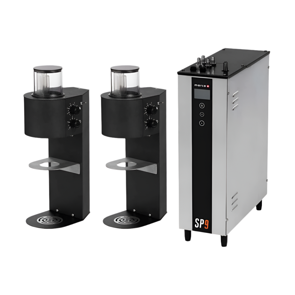 Marco SP9 Twin Set Coffee Brewers - BeanBurds Brewing Gadgets Black Brewing Equipment