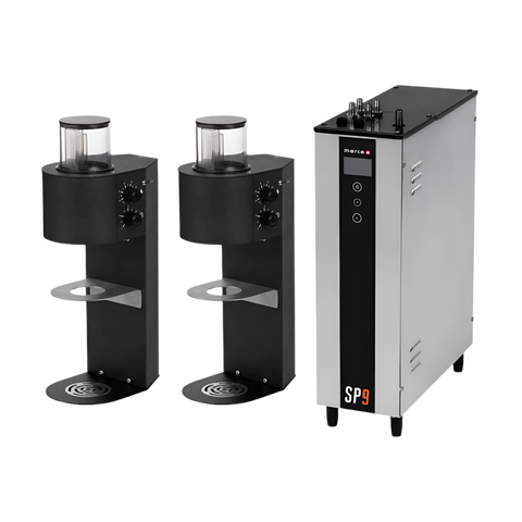 Marco SP9 Twin Set Coffee Brewers - BeanBurds Brewing Gadgets Black Brewing Equipment
