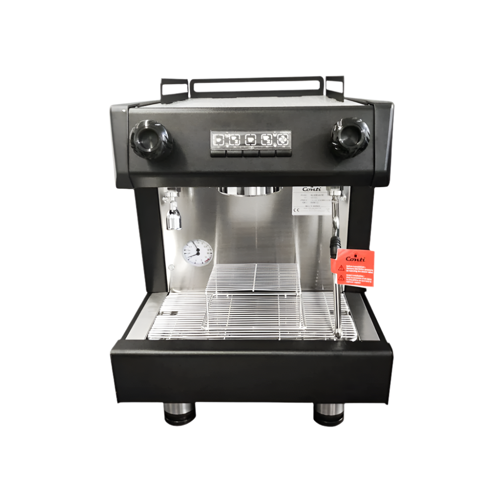 Conti NL EVO Single Group Espresso Machine - BeanBurds Brewing Gadgets Black Espresso Machine