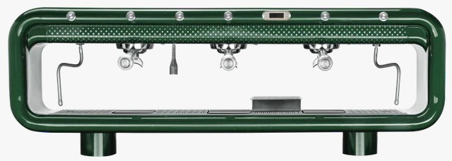 Aremde Nexus One Gravimetric - BeanBurds CMI Equipment 2 Groups / Pine Green Espresso Machine