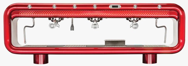 Aremde Nexus One Gravimetric - BeanBurds CMI Equipment 2 Groups / Ruby Red Espresso Machine