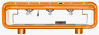 Aremde Nexus One Gravimetric - BeanBurds CMI Equipment 2 Groups / Pumpkin Orange Espresso Machine