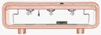 Aremde Nexus One Gravimetric - BeanBurds CMI Equipment 2 Groups / Salmon Pink Espresso Machine