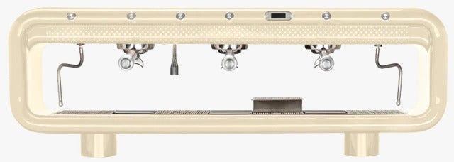Aremde Nexus One Gravimetric - BeanBurds CMI Equipment 2 Groups / Ivory Cream Espresso Machine