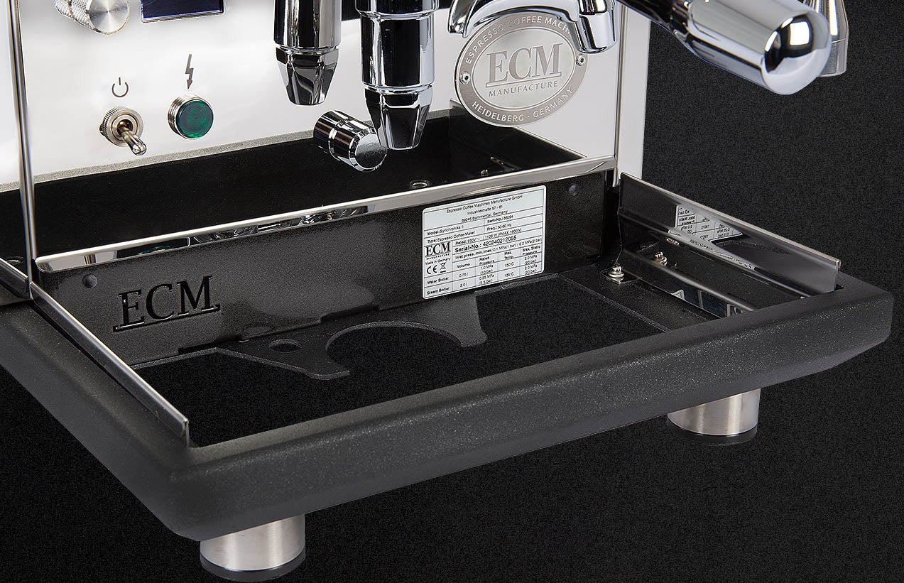 Synchronika II – Dual Boiler System with Rotary Pump - BeanBurds BonCafe Chrome Espresso Machine