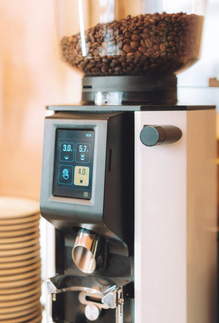 ANFIM ALBA COFFEE GRINDER - BeanBurds Al Menhaz White Coffee grinder