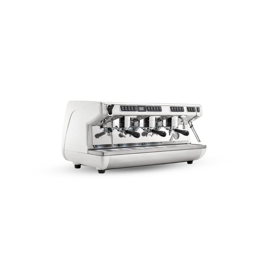 Nuova Simonelli Appia Life XT 3 Group Volumetric Espresso Machine - BeanBurds CMI Equipment Black Espresso Machine