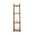 Yama Glass 25 Cup Cold Drip Maker Curved Brown Wood Frame - BeanBurds Brewing Gadgets Default Title Coffee Dripper