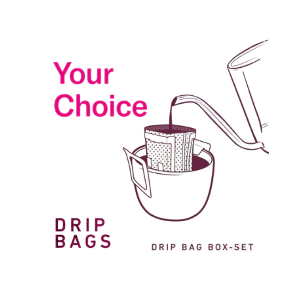 Your Choice Drip Kit Box - BeanBurds THREE Specialty Coffee With Box / Whole Bean Drip Bag