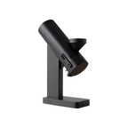 Acaia Orbit Coffee Grinder, Black (Mazzer 0033M) – Flat Burr Electric Grinder — square product photo with transparent padding