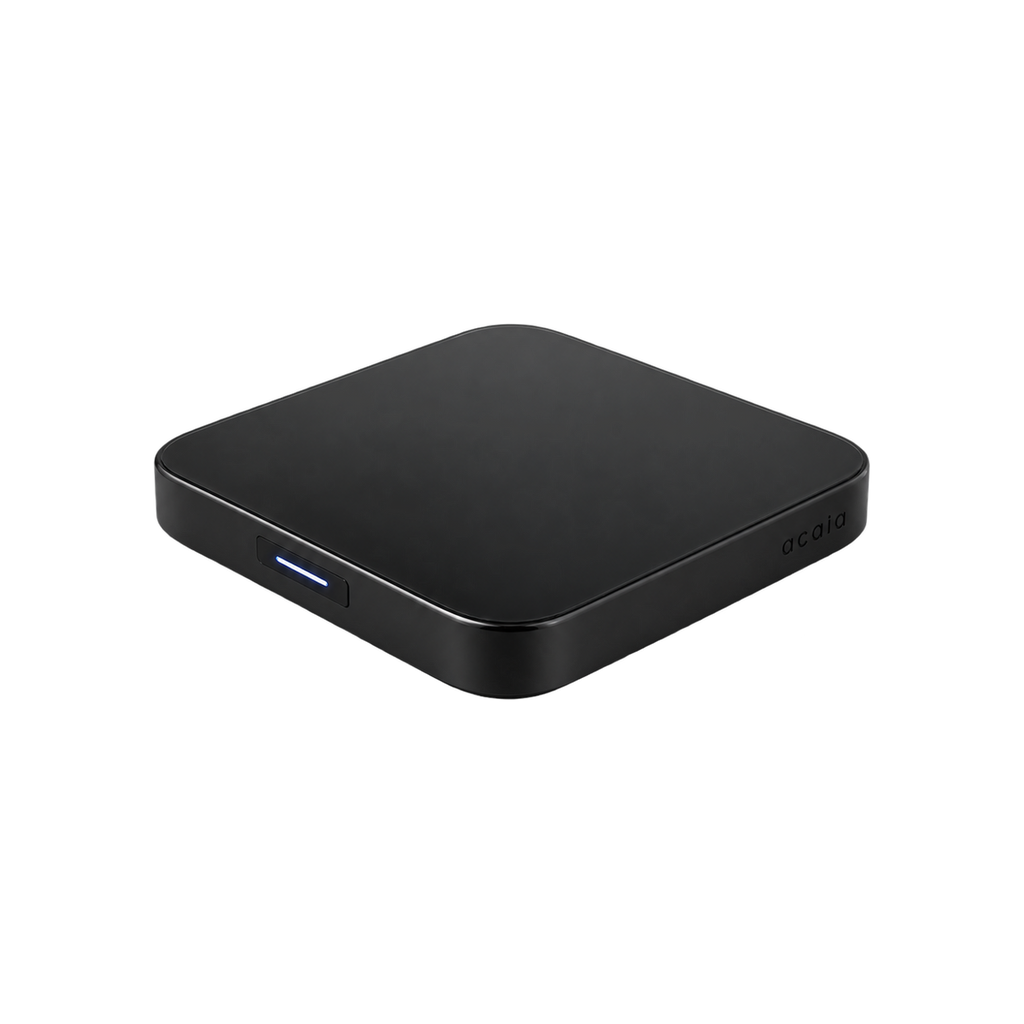 Acaia Umbra Lunar Espresso Scale — product view on transparent background