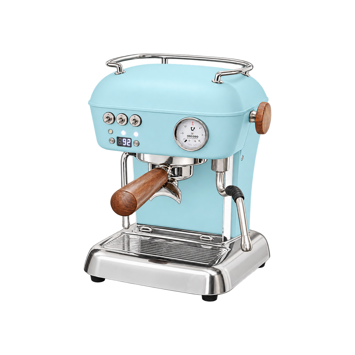 Ascaso Dream PID — Light Blue matched product view, transparent background